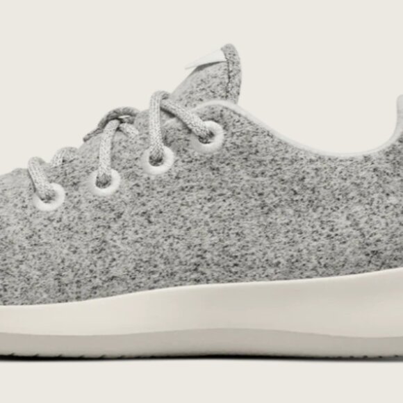 Allbirds Women's Wool Runner Dapple Grey Cream Sole Size 6 - Picture 1 of 7